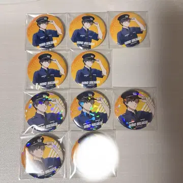 WIND BREAKER 윈브레 경찰관 캔뱃지 벚꽃 하야