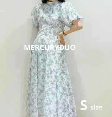 MERCURYDUO 토와르 주이 패턴 원피스