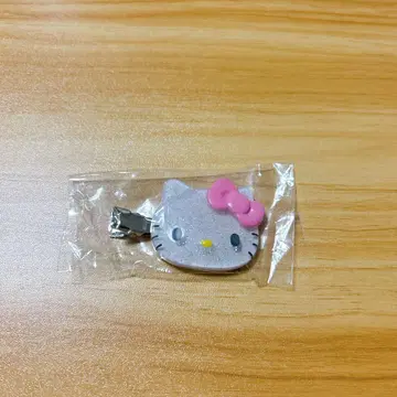 산리오 시크릿 앞머리 클립 통통 3D 키티 핑