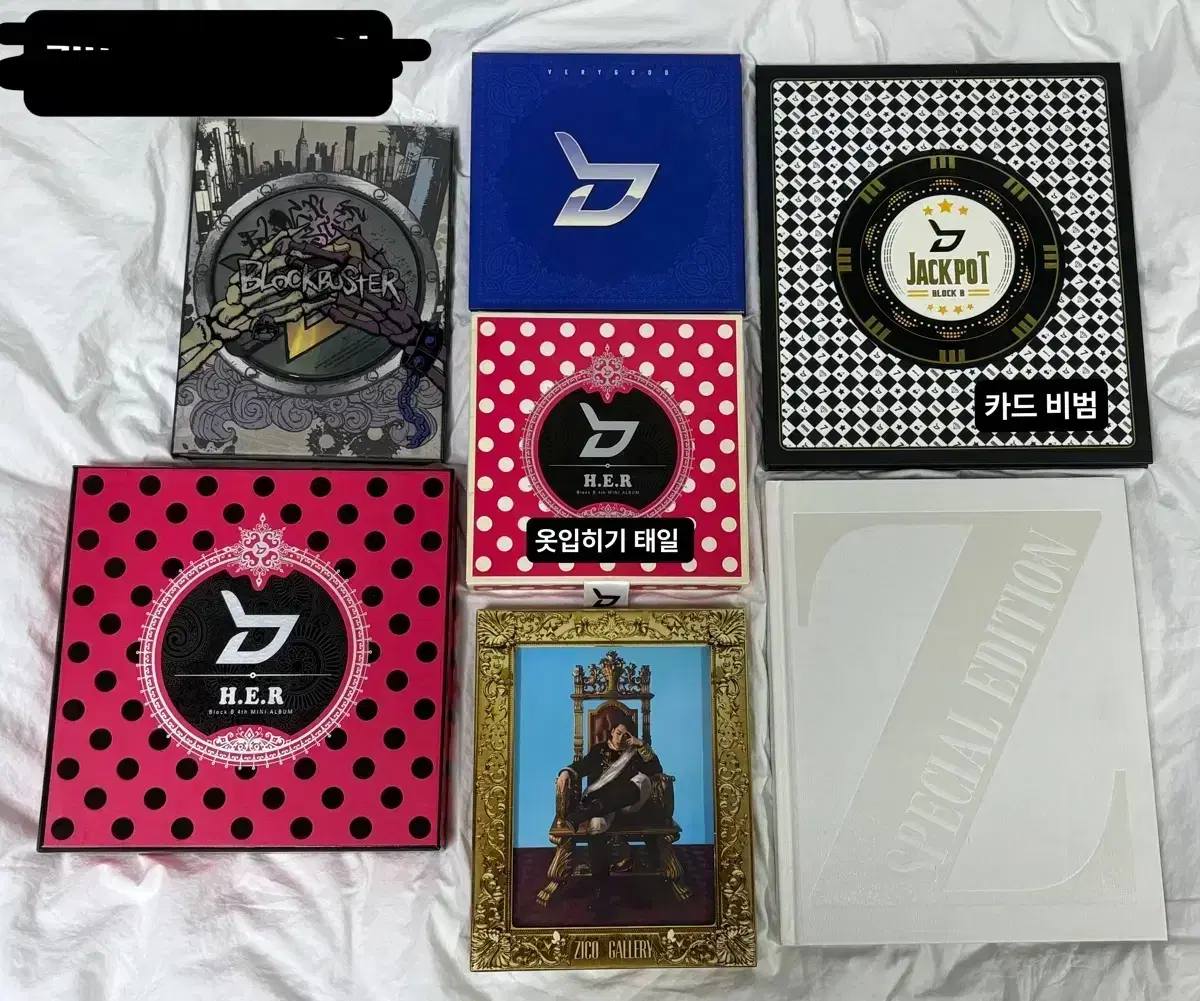 Block B Zico album season's greetings fan club goods BBC