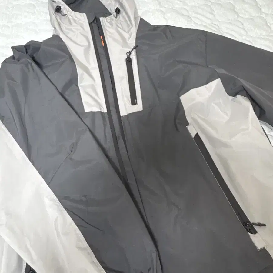 Dimitri Black Double-lay Windbreaker (XL) #윈드브레이커