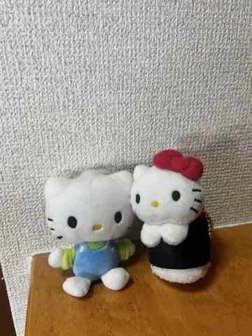 2개 묶음 판매 헬로키티 스시 이쿠라 디어 다니엘 마스코트 홀더