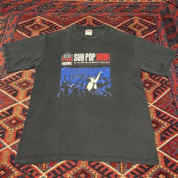 sub pop t-shirt 00s USA제 anvil