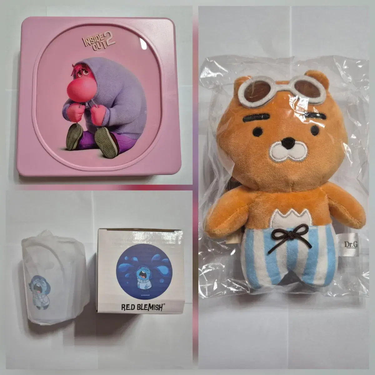 [Bulk/Individual] Inside Out/Kakao Friends. Mood light, cup/Ryan doll key ring