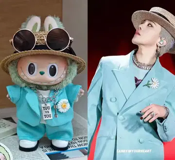 G-dragon 착용 의상풍 Labubu 옷 갈아입기