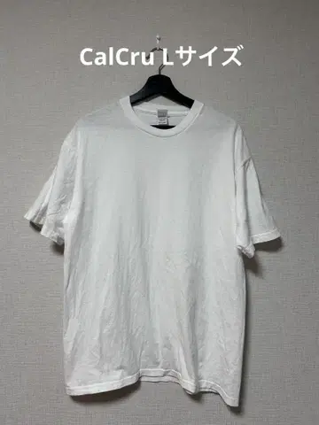 칼크루 CalCru 반팔 티셔츠 화이트 L 사이즈 새상품급