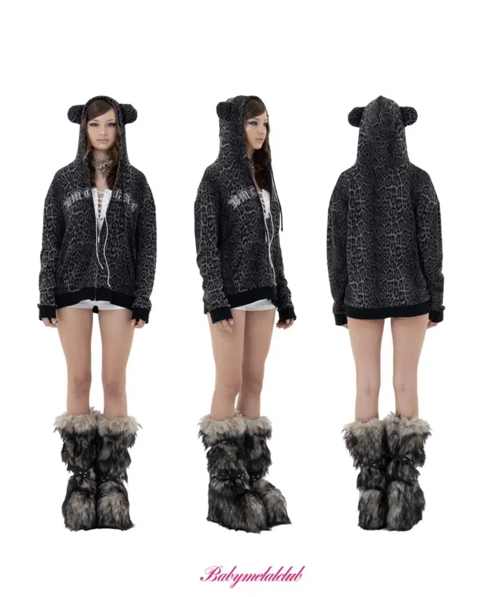 BABYMETALCLUB Bear Hood BEMEKEUL Gyaru One Gyaru