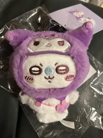 새상품 산리오 치이카와 (먼작귀) 모몽가 쿠로미 마스코트 키링