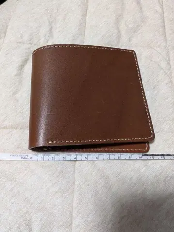 지갑, 지갑, 두겹, 천연 가죽, 브라운