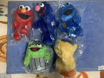 SESAME STREET 세서미 스트릿 봉제 인형 가챠 전 5종 컴프