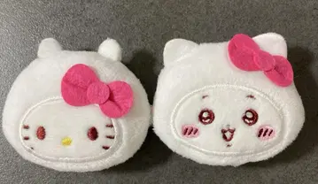 치이카와 산리오 콜라보 치이카와 키티 헤어 클립