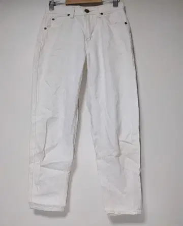 Lee 화이트 데님 팬츠 XXS
