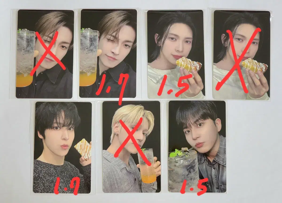 에이티즈 아우어베이커리 포카 ATEEZ Our Bakery