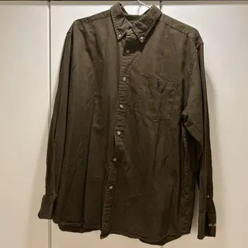 Ralph Lauren 클래식 핏 브라운 셔츠