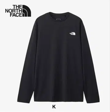 더 노스 페이스 긴팔 티셔츠 롱 슬리브 GTD 멜란지 크루넥