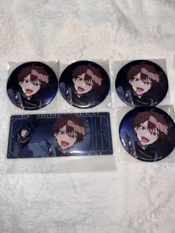 프로세카 앙스타 콜라보 캔뱃지 티켓풍 카드 모리사와 치아키