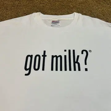 XXL got milk 구제 의류 티셔츠 Hanes BEEFY 45