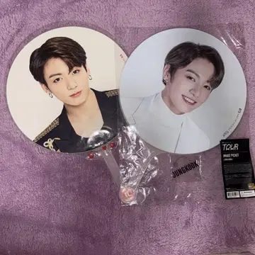 BTS Jungkook 부채 2개 세트
