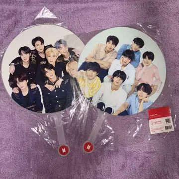 BTS 부채 2장 세트
