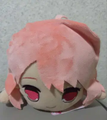 컬러풀 피치 노아 누워 있는 봉제 인형