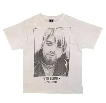 NIRVANA KURT COBAIN MEMORIAL XL 닐바나