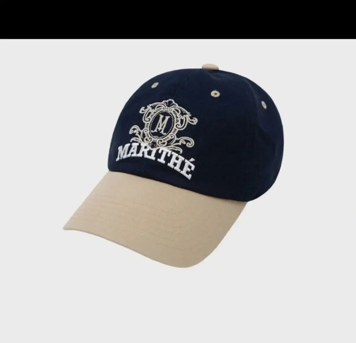 Marithe Francois Girbaud Embroidered Logo Hat Cap Kkuan-kku Navy Go Yoon-jung Cha Eun-woo