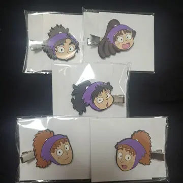 닌자 클립 앞머리 클립 5학년 구구치 오하마 타케야 후와 하치야