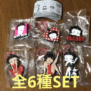 BETTY BOOP 푹신푹신 메지루시 액세서리 전 6종 SET