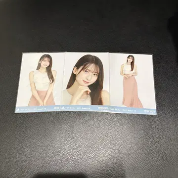 노기자카46 스가하라 사츠키 아지메 프릴 3종 컴프