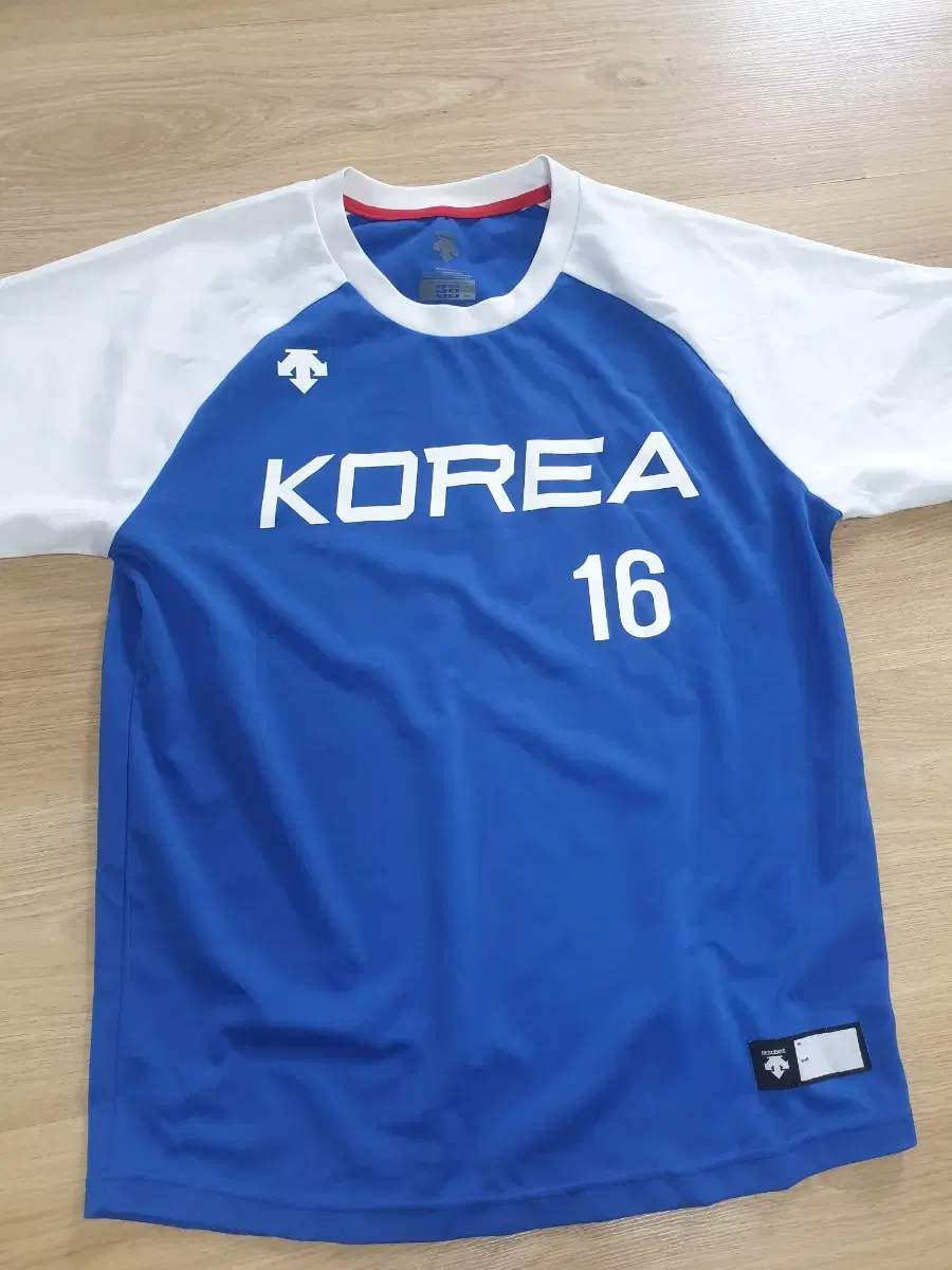 Descente Baseball National Team Training No. 16 Short Sleeve T-Shirt