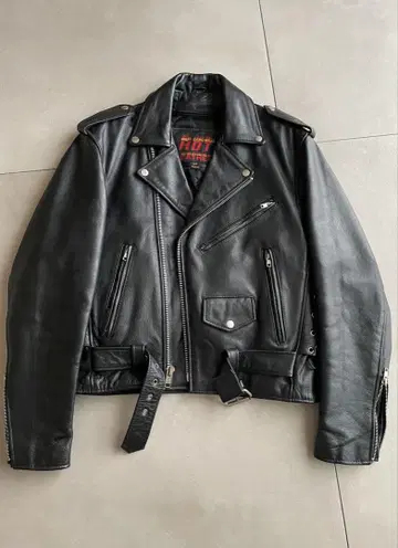 라이더 자켓 HOT LEATHER 더블