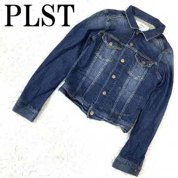 PLST 플라스테 데님 자켓 미디엄 다크 컬러 2 B8391