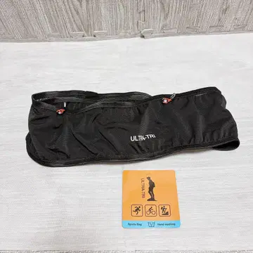 ULTRA-TRI 러닝 파우치 웨스트 파우치 블랙 힙색