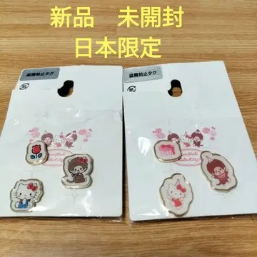 헬로키티 핀 배지 & 몬치치 6개 세트 미개봉 새상품