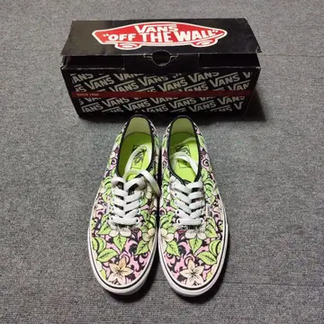 VANS 오센틱 플라워 패턴