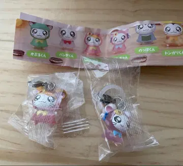 햄타로 & 리본짱 2개 세트 햄타로 메지루시 액세서리