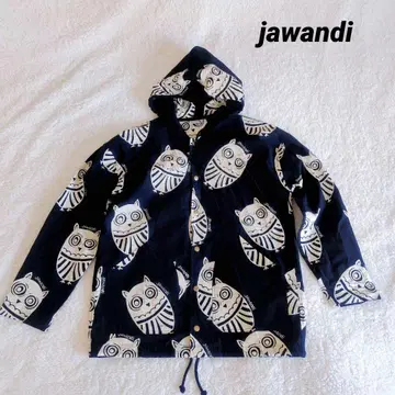 자완디 jawandi 올빼미 올 패턴 아우터