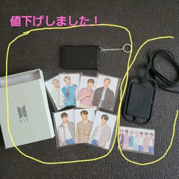 BTS 스마트폰 숄더, 카드 케이스 2개 세트