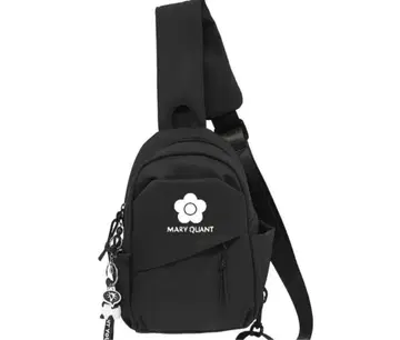 MARY QUANT 블랙 숄더백 라스트 1개