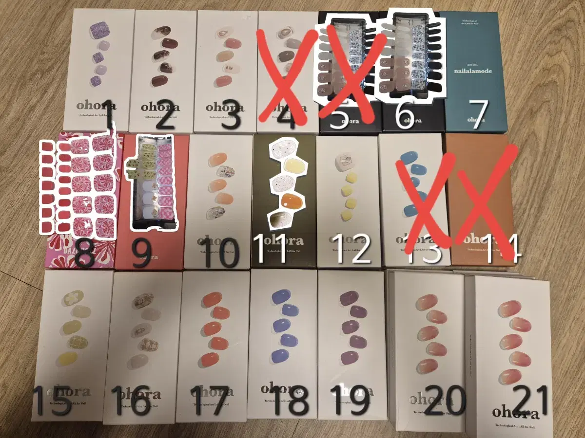 Ohora Gel Nail, Pedi