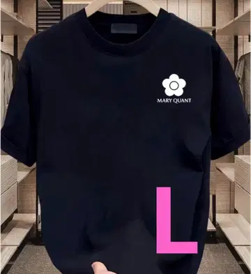 MARY QUANT 블랙 티셔츠 L 사이즈