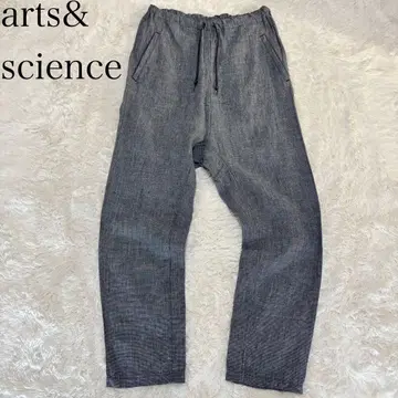 arts&science 예술과 과학 린넨 팬츠 체크
