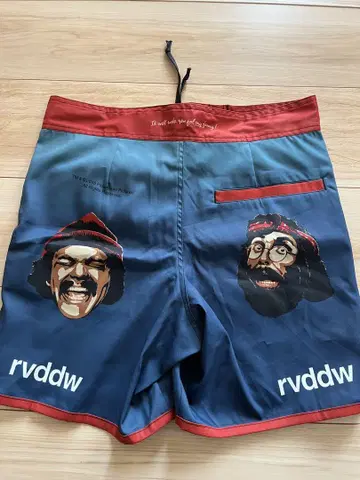 reversal Cheech & Chong 숏 팬츠 해빵