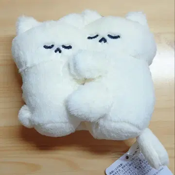 붙어 자는 고양이 봉제 인형  하나바라 시키 마스코트
