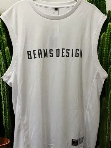 BEAMS & ZETT DESIGN 메쉬 탱크탑 [택 포함 새상품]