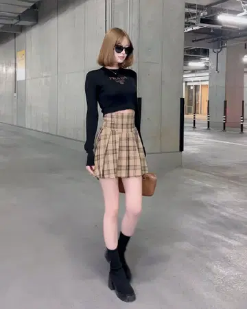 Rady 체크 코르셋 스커트 미사용 새상품