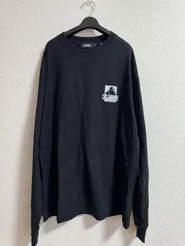 XLARGE 고릴라 로고 블랙 긴팔 셔츠 XL