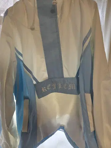 REFLEM 후드 부착 오버 사이즈 자켓