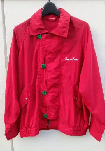 비익 지퍼 [레트로] 빈티지 90s DUNLOP 나일론 점퍼