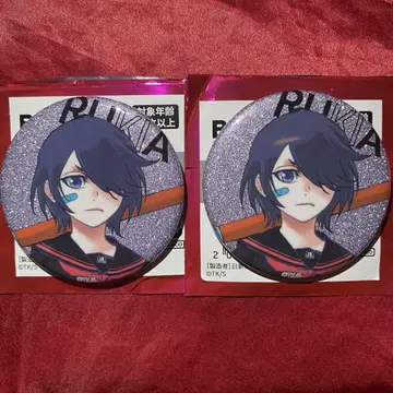 BLEACH WORLD 캔뱃지 후목 루키아 2개